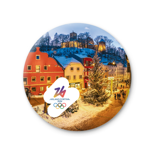 Brunico (Bruneck) - Magnete Giochi Olimpici Invernali