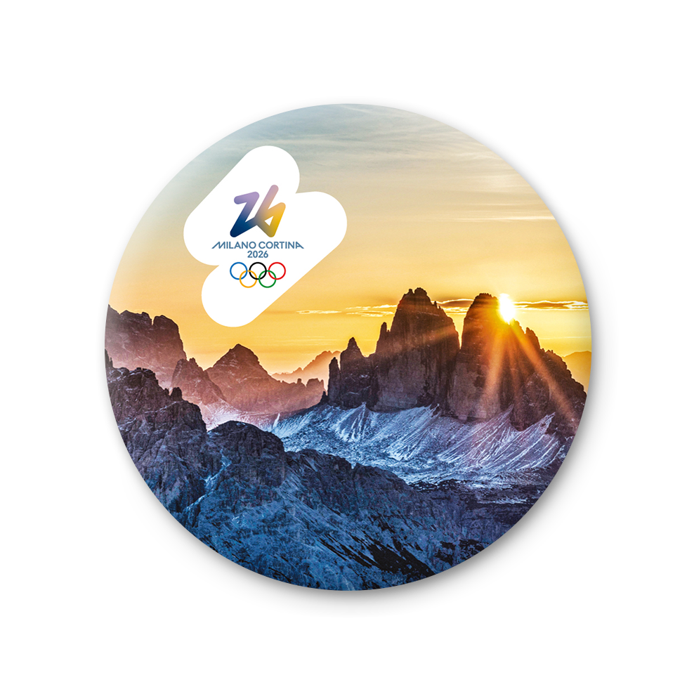 Tre Cime di Lavaredo (Drei Zinnen) - Magnete Giochi Olimpici Invernali