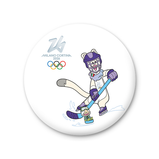 Tina & Flo - Ice Hokey - Magnete Giochi Olimpici Invernali