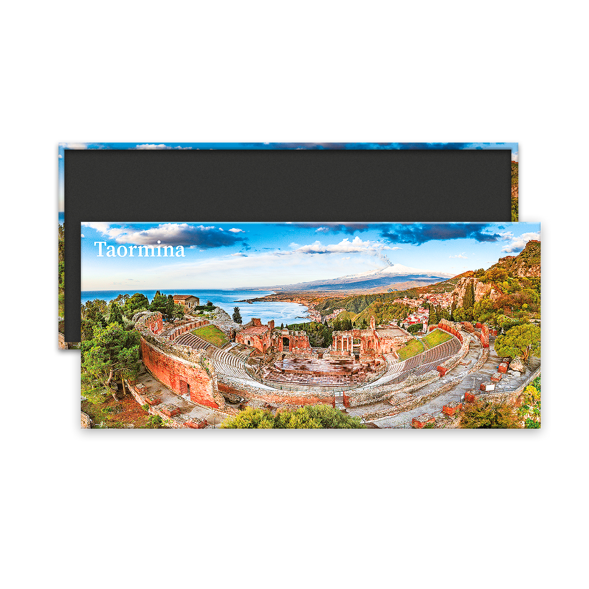 Calamita panoramica - Sicilia, Catania, Taormina, Teatro Greco