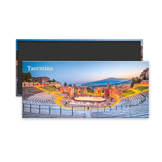 Calamita panoramica - Sicilia, Catania, Taormina, Teatro Greco