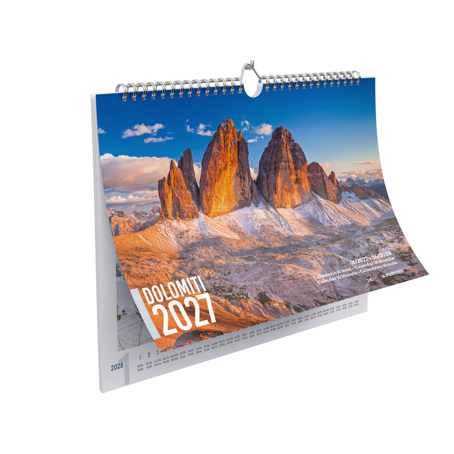 Calendario Dolomiti 2027