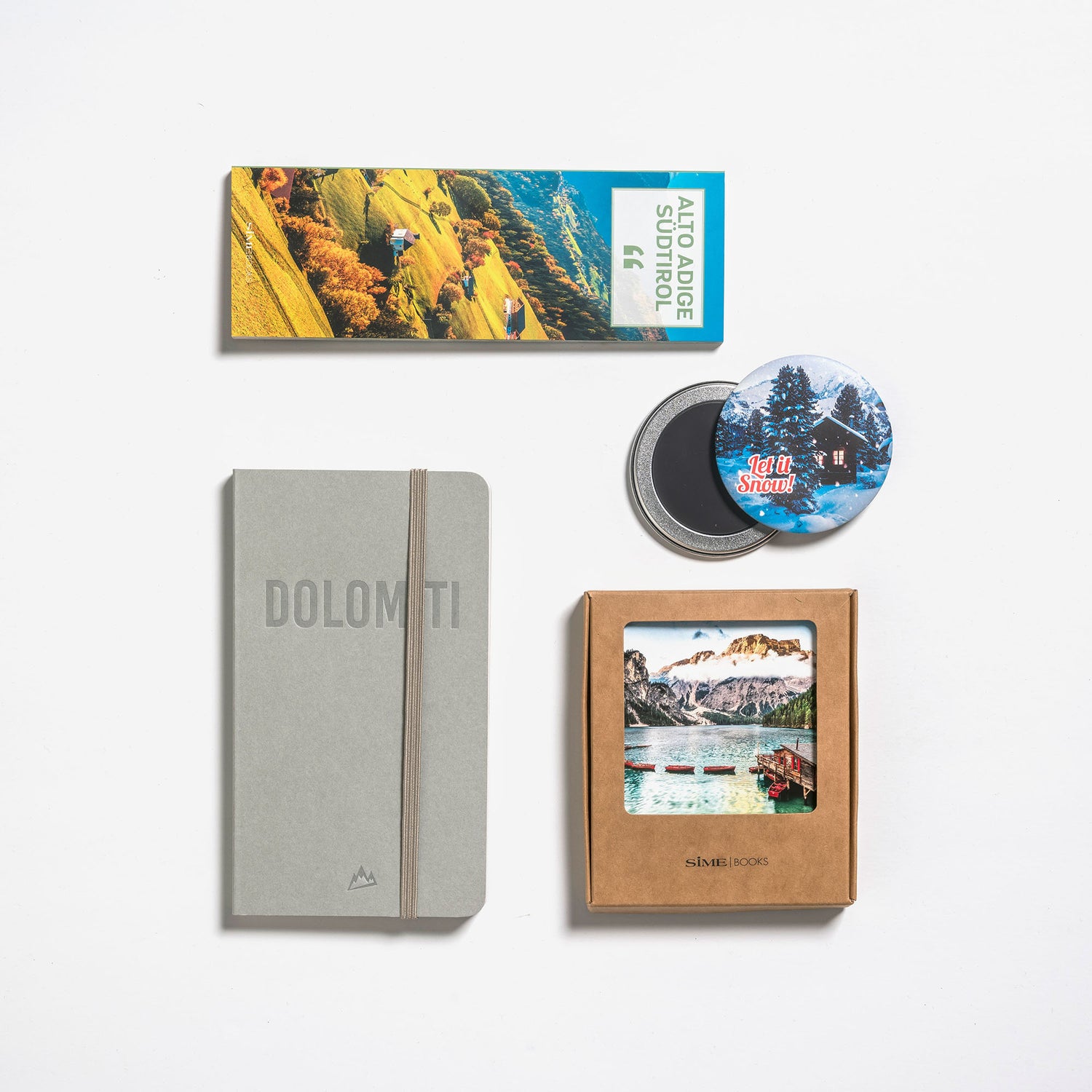 Books+Magnets+Polaroids
