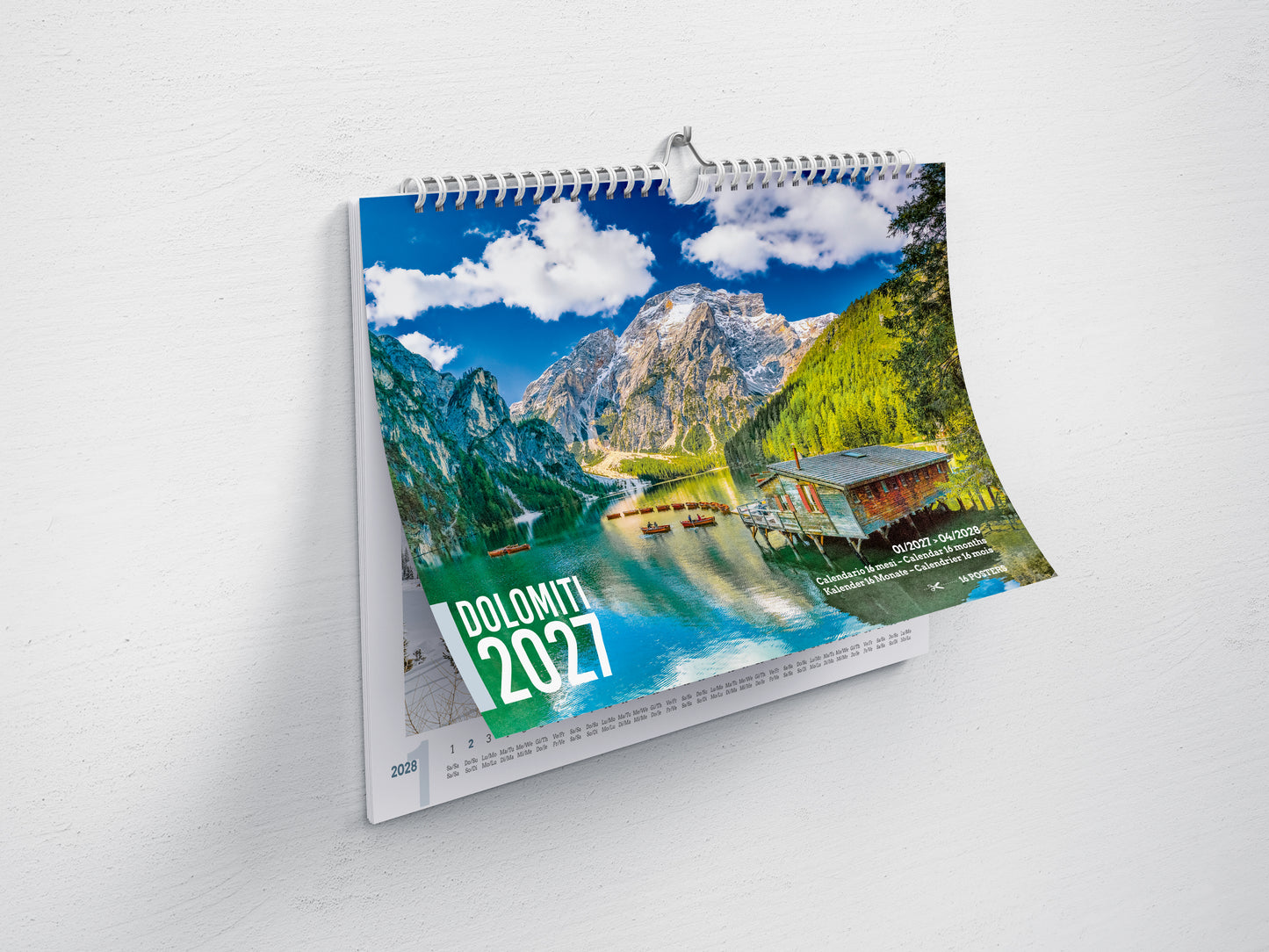 Calendario Dolomiti 2027