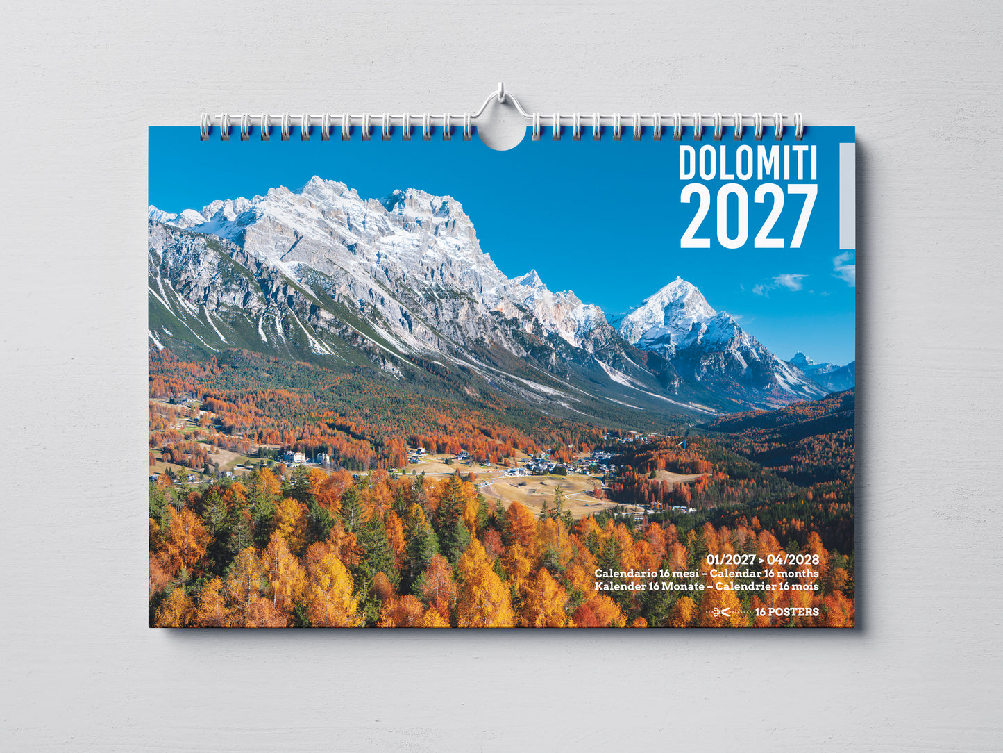 Calendario Dolomiti 2027