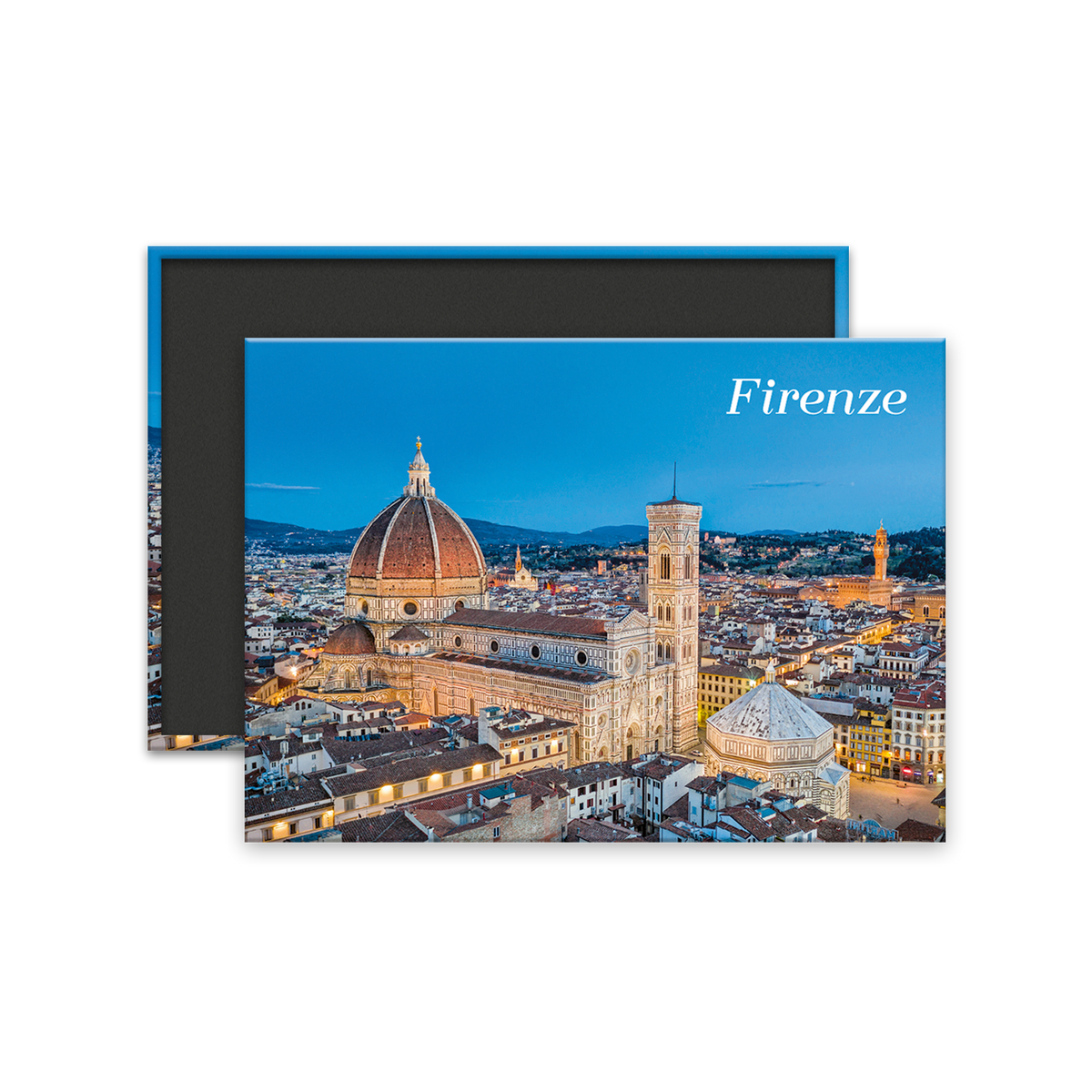 Calamita Rettangolare - Calamita Rettangolare - Toscana, Firenze, Duomo Santa Maria del Fiore - Dimensioni 90x65mm