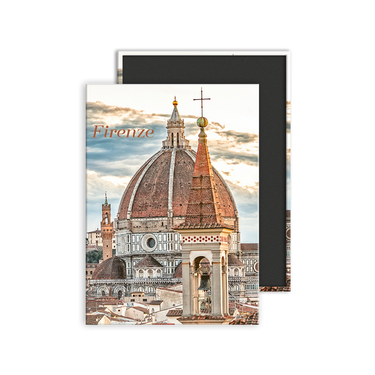 Calamita Rettangolare - Calamita Rettangolare - Toscana, Firenze, Duomo Santa Maria del Fiore - Dimensioni 90x65mm