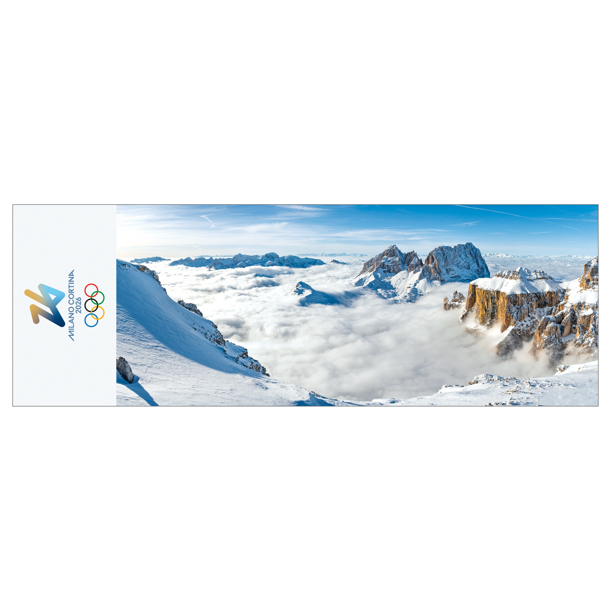 Torri del Sella - Segnalibro Giochi Olimpici Invernali