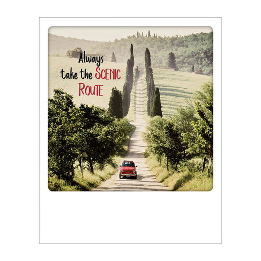 Polaroid Postcard, Sime Polaroid Postcard, Sime © Tim Mannakee / Always Take the Scenic Route