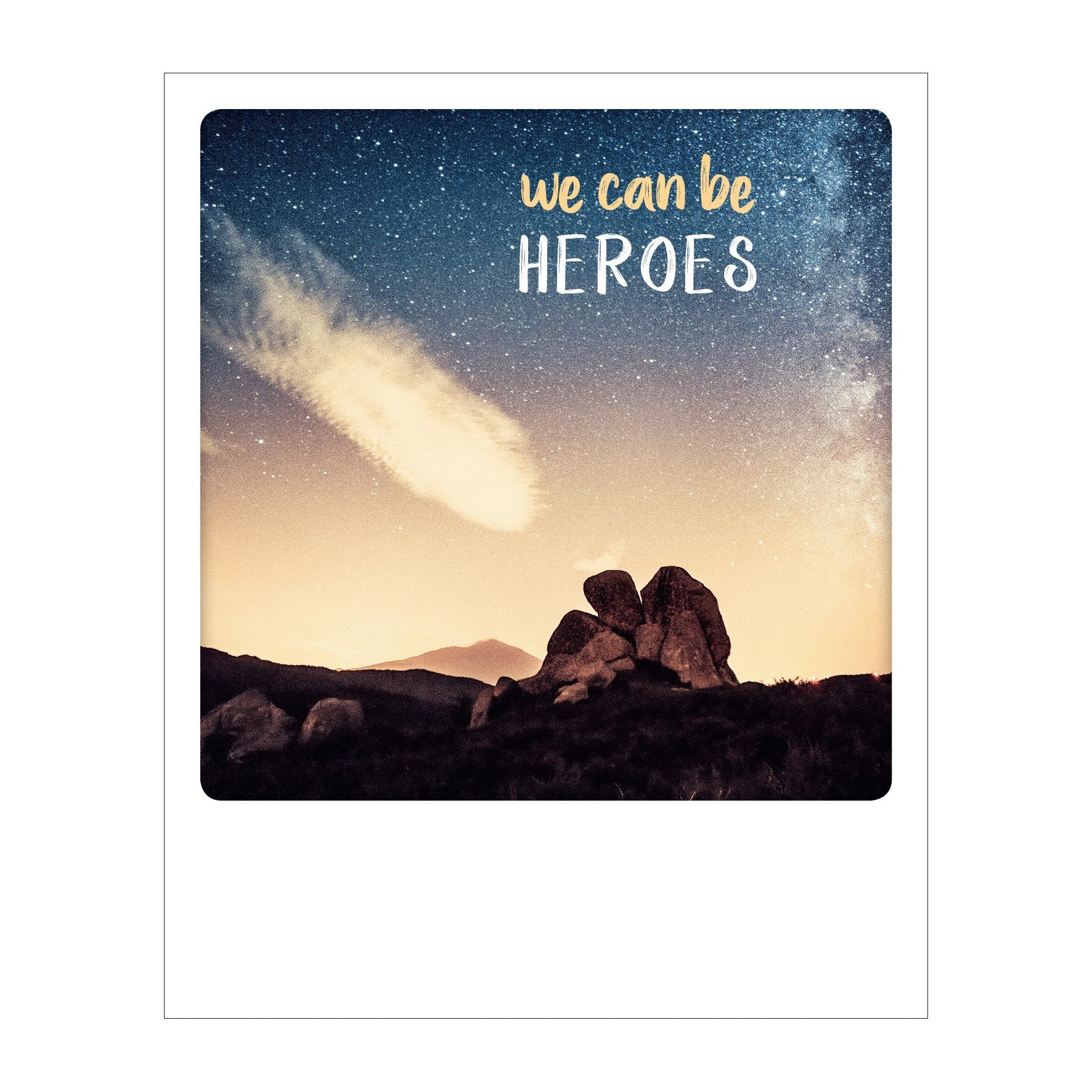 Polaroid Postcard, Sime © Antonino Bartuccio / We can be Heros