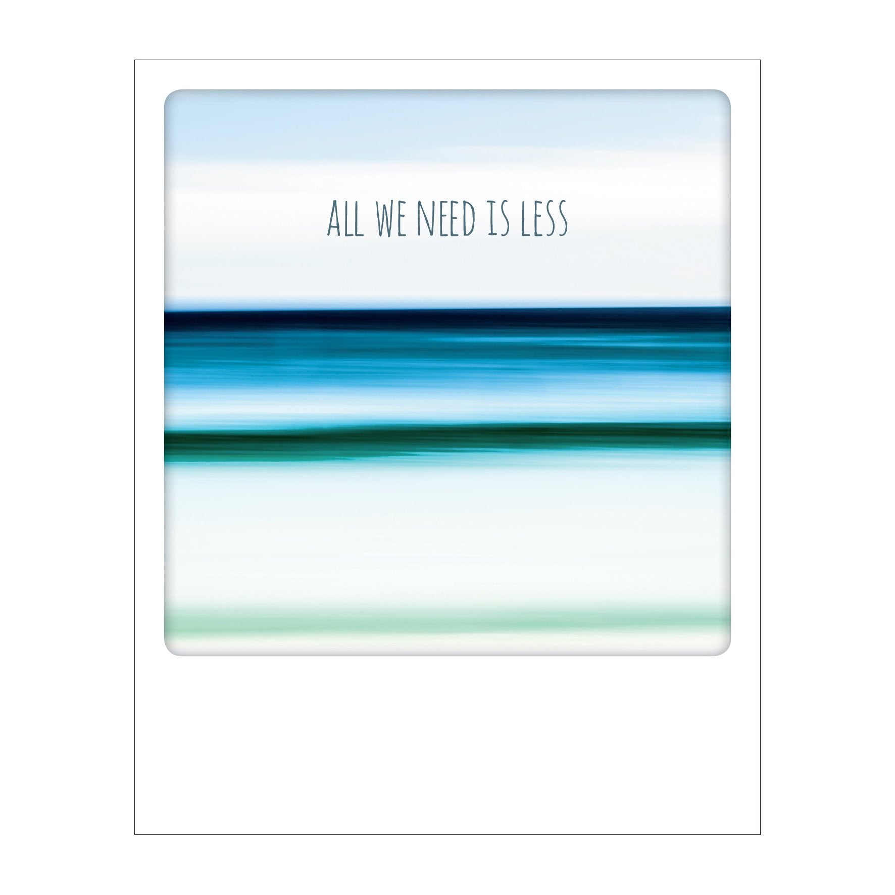 Polaroid Postcard, Sime © Pietro Canali / All we need is less Search