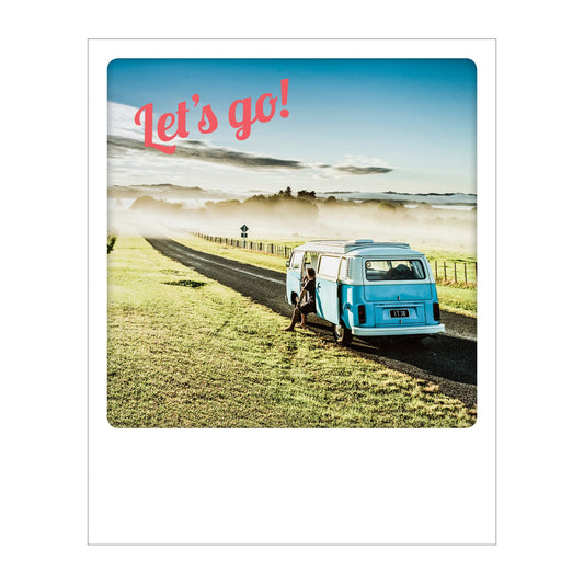 Polaroid Postcard, Sime © Justin Foulkes / Let's go!