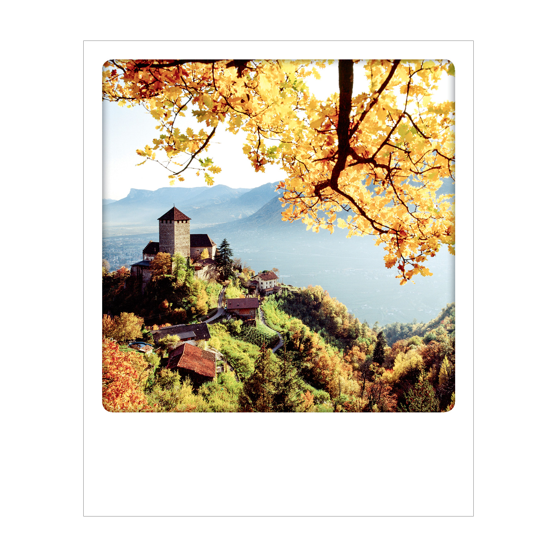 Dolomiti - Polaroid Postcard | Gadget Simebooks